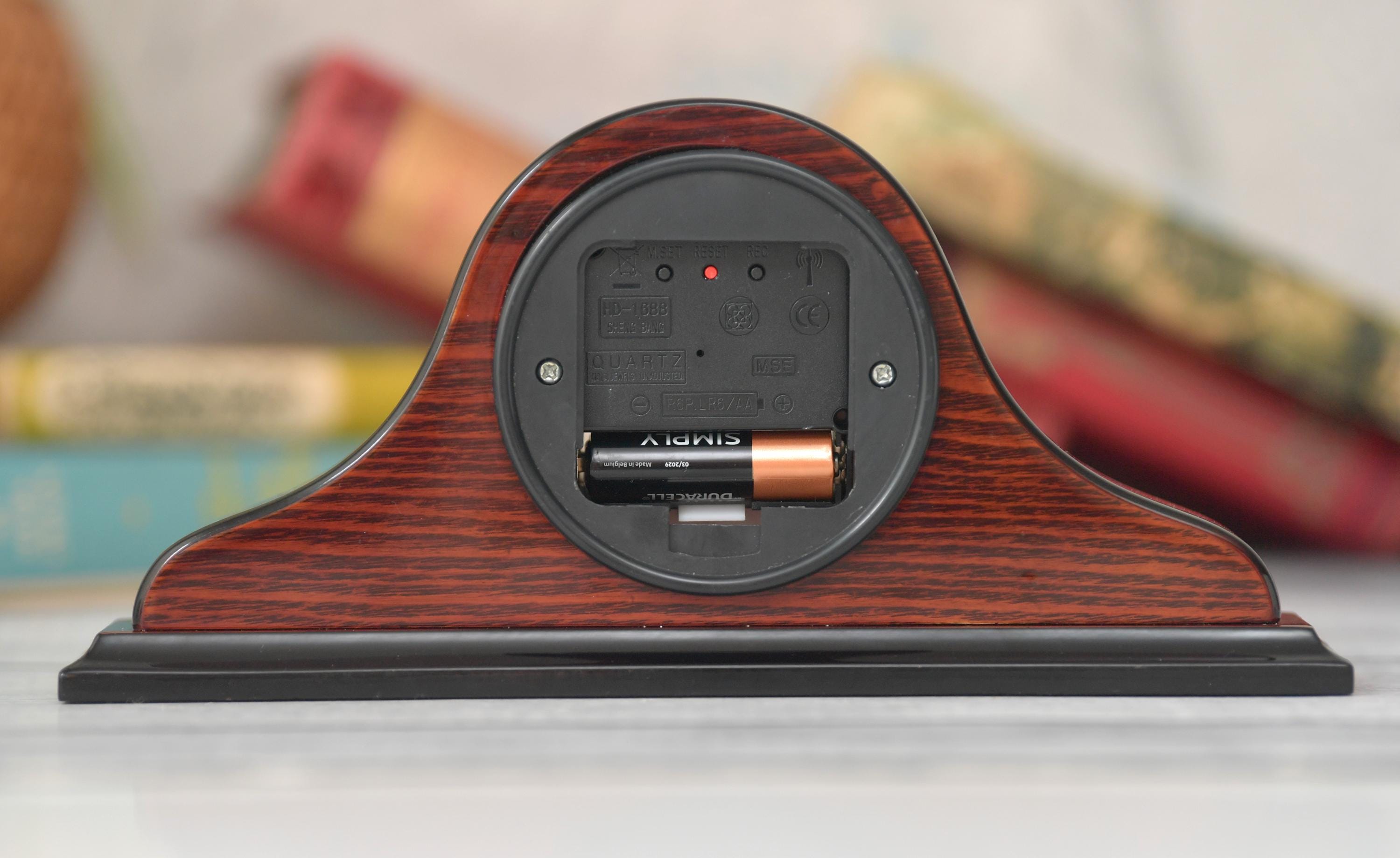 Restored Precision Radio Controlled Mantel Clock - Atomic Accuracy ...