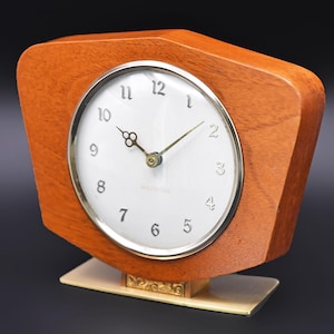 1950&#39;s Westclox Mantel Clock - Rescued & Restored - Working Well! A Handsome Chap - Runs For 3 Days on a Full Wind