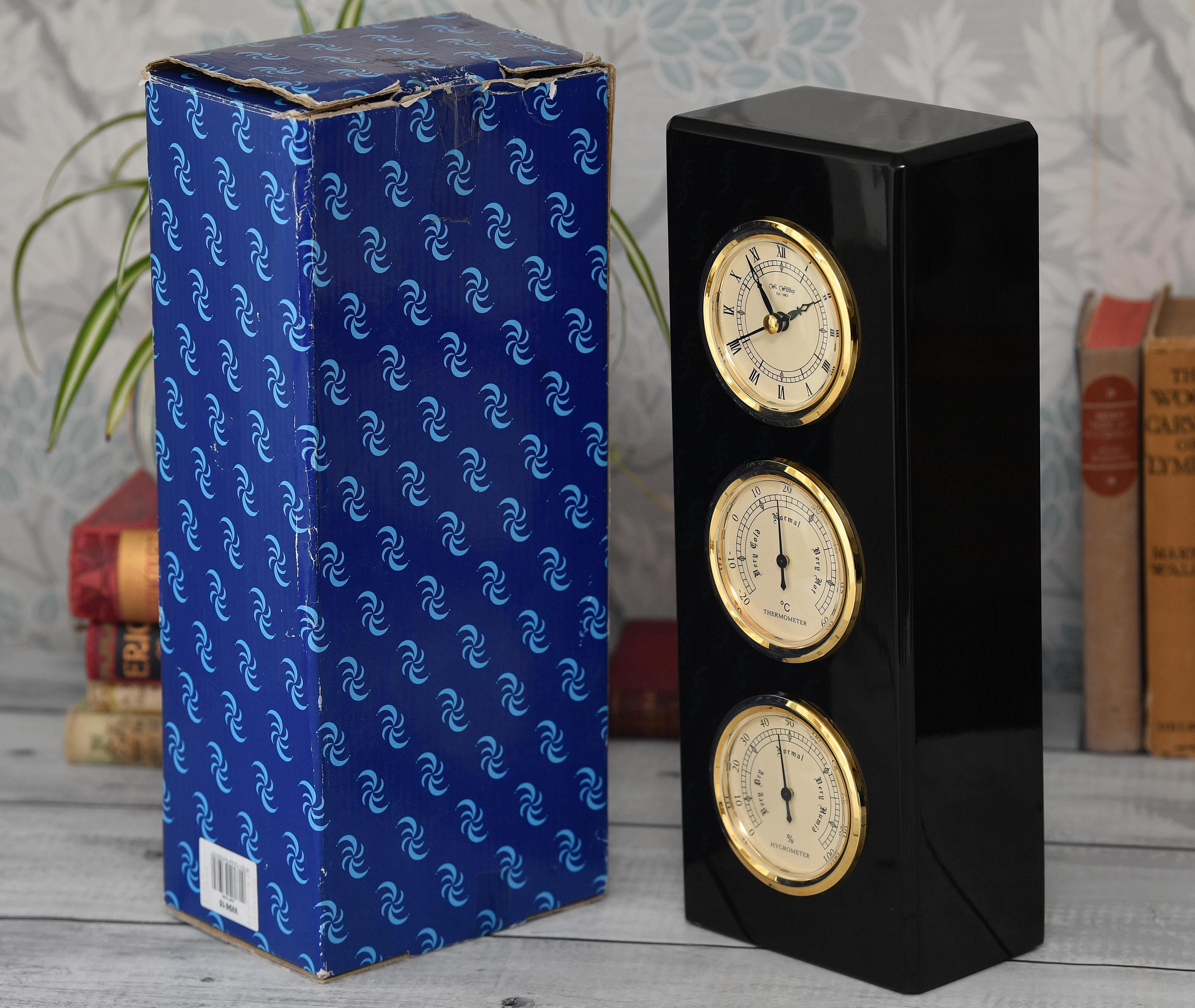 Weather Station & Clock Trio by William Widdop - Hygrometer