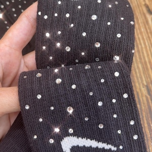 Bling Rhinestone Socks - Cheer Gift - Cheerleader - Gymnastics - Dancewear