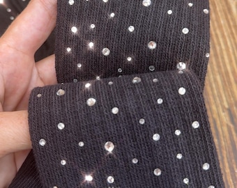 Bling Rhinestone Socks - Cheer Gift - Cheerleader - Gymnastics - Dancewear