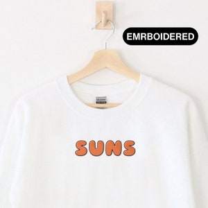 Phoenix Suns Embroidered Unisex Sweatshirt