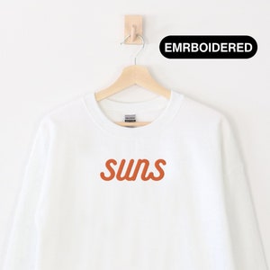 Phoenix Suns Embroidered Unisex Sweatshirt, Suns Sweatshirt
