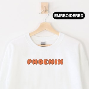 Phoenix Embroidered Unisex Sweatshirt, Phoenix Suns Sweatshirt