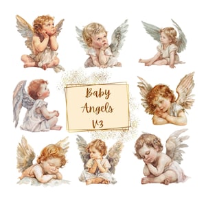 Baby Engel Clipart, Baby Engel Kind christliche Taufe Clipart, niedliche kleine Mädchen Erstkommunion Grafiken, Babyparty Geburtstag PNG