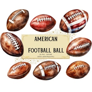 Pelota de fútbol americano PNG Clipart, Pelota de rugby Png, Clipart de fútbol americano, Clipart de deportes PNG, Creación de tarjetas Scrapbooking, Instantáneo