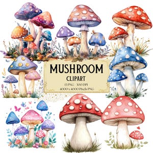 Mushroom Clipart, Mushroom Png, Mushroom Alice In Wonderland Clipart, Alice In Wonderland Sublimation Nursery Kids Png, For Mugs Tags