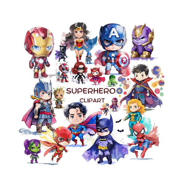 Superhero Clipart, Superheroes Avengers Clipart, Hulk clipart, Hawkeye, Marvel Avengers poster, Guardians of the Galaxy, DC Clipart