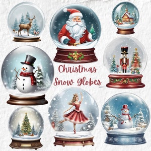 Weihnachten Schneekugel Clipart, Weihnachten Winter Schneekugel Clipart, Rentier Nussknacker Schneekugel Clipart, Geburtstags-Babyparty PNG