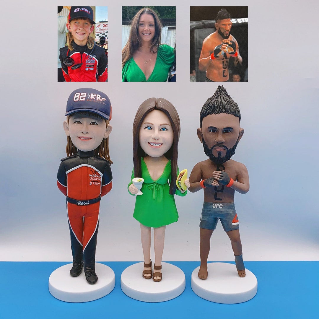 Custom Bobbleheads Personalized Bobbleheads Custom Male and Etsy