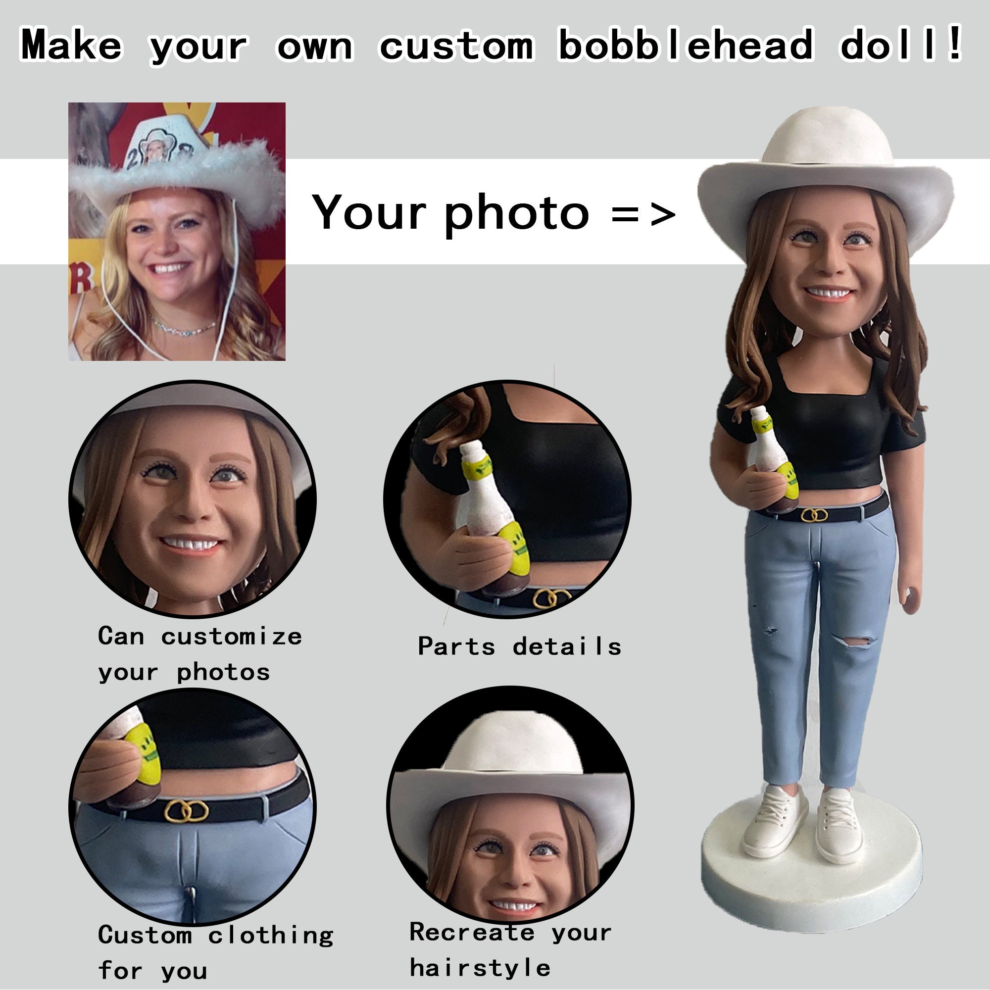 Personalized Bobbleheads, Make Your Own Bobblehead, Personalized Action
