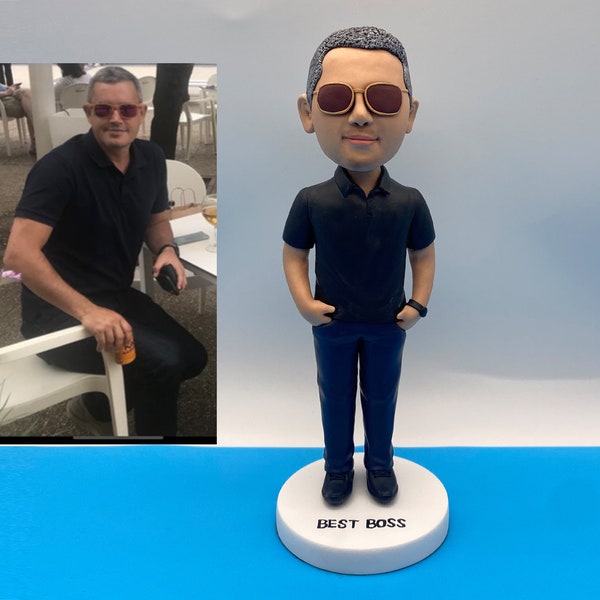 Personalisierte Bobbleheads,Bobbleheads Geschenke für Freund Freundin,Bobbleheads für Männer und Frauen,Bobbleheads Geschenke