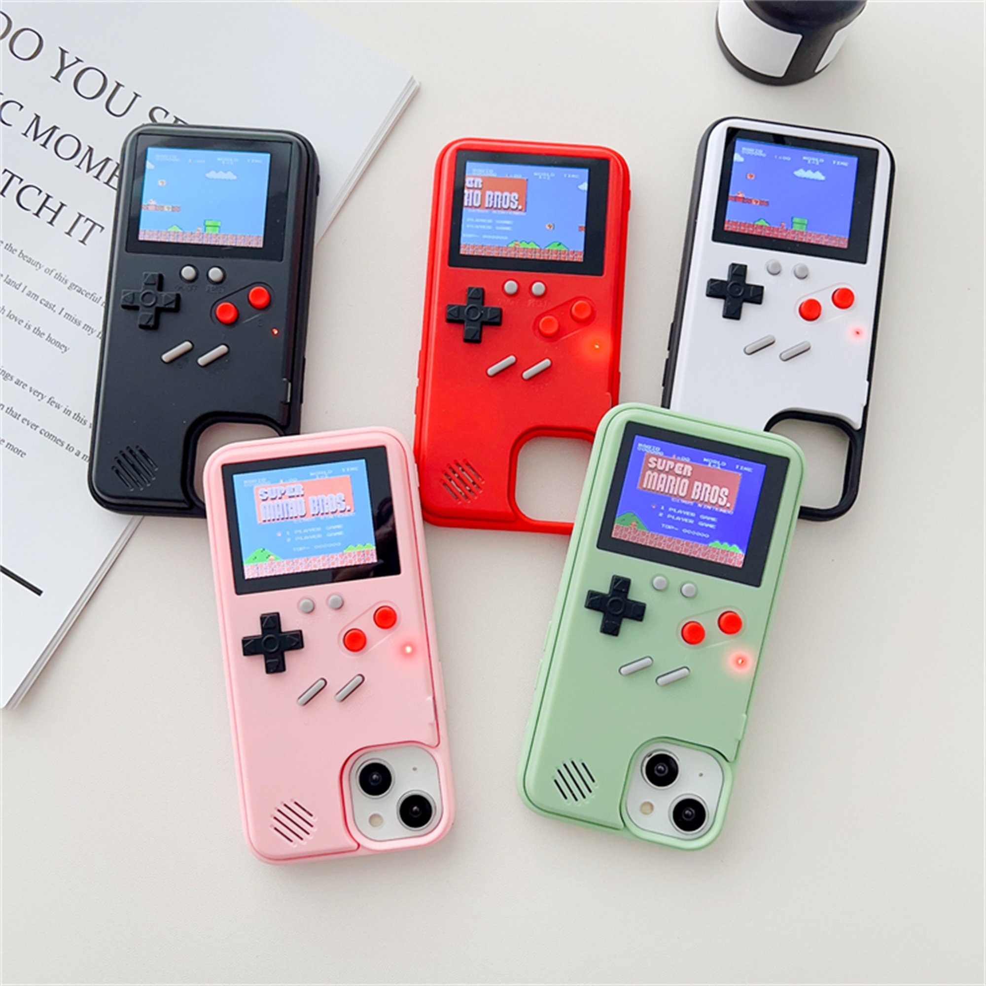 Coque pour iPhone 12 - Game Boy Color Turquoise
