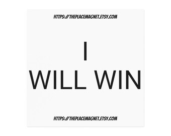 I Will Win (Motivation Magnet)
