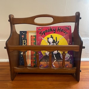 Vintage Magazine Rack - Etsy