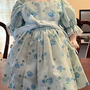 Porcelain Doll with Stand