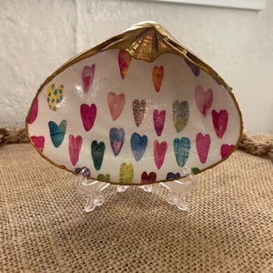 Valentine Clam, Oyster, Scallop Shell Decor
