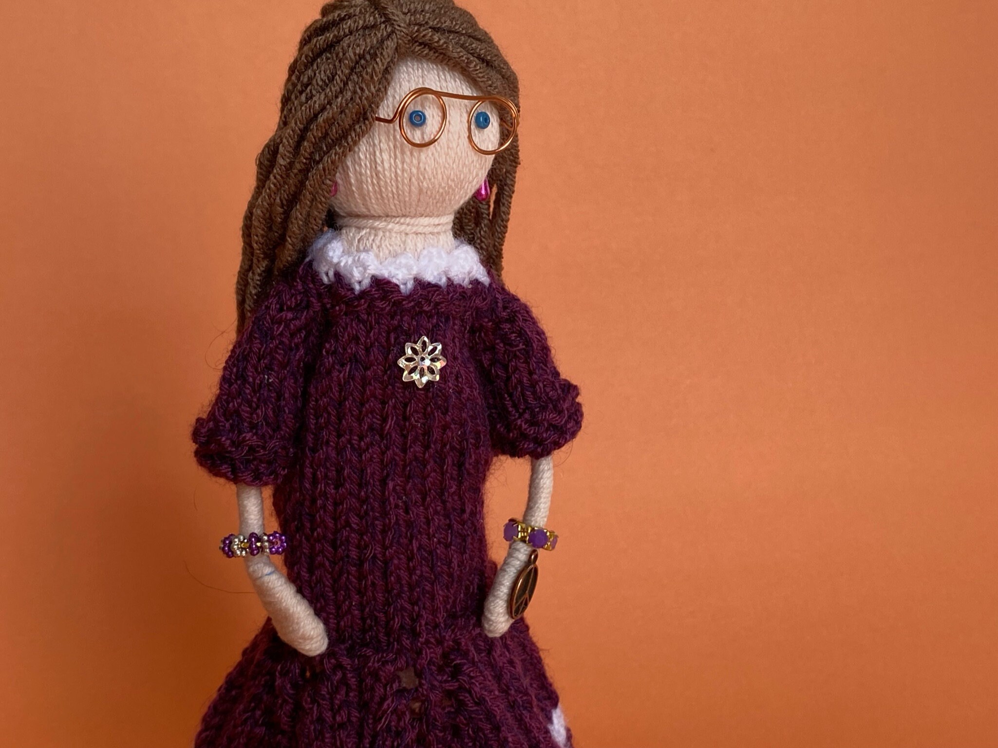 Physics Teacher in Pansy Purple Dress Etsy