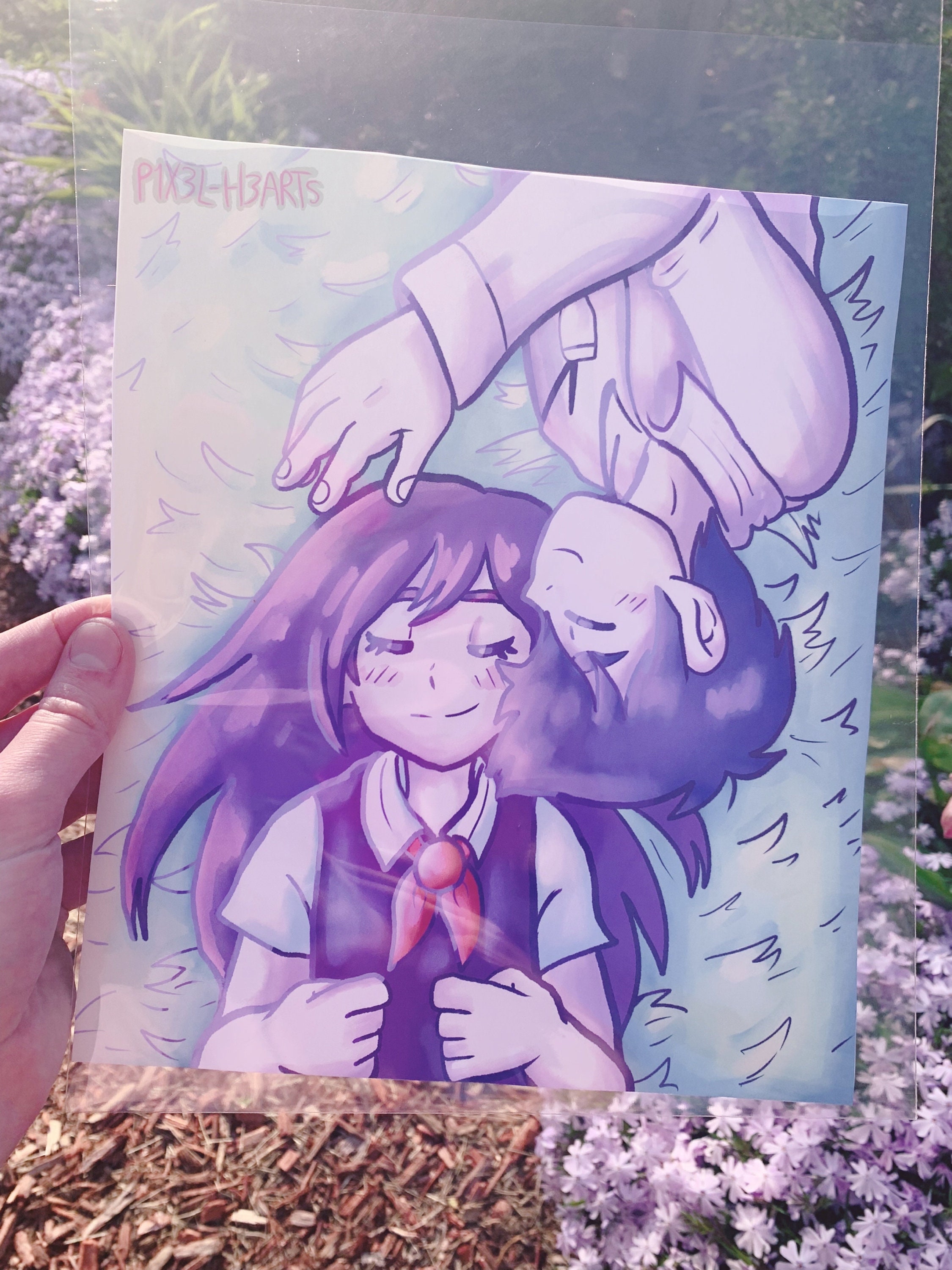 OMORI ohayou Heromari Art Print Etsy