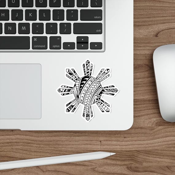Philippines Oval Sticker Decal - Self Adhesive Vinyl - Weatherproof - Made In USA - Filipinoflag - Foto 8