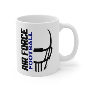 Keramiktasse 11oz Air Force Football Facemask
