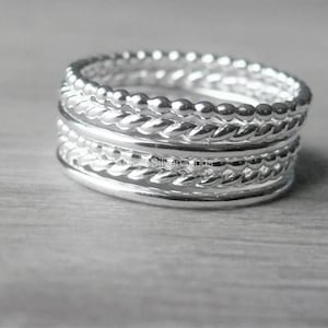 Silver Ring, Stack Ring, Dainty Ring, Silver Stack Ring, Silver Band, Simple Silver Ring, Sterling Silver Ring, Stack Silver Ring, Thin Ring