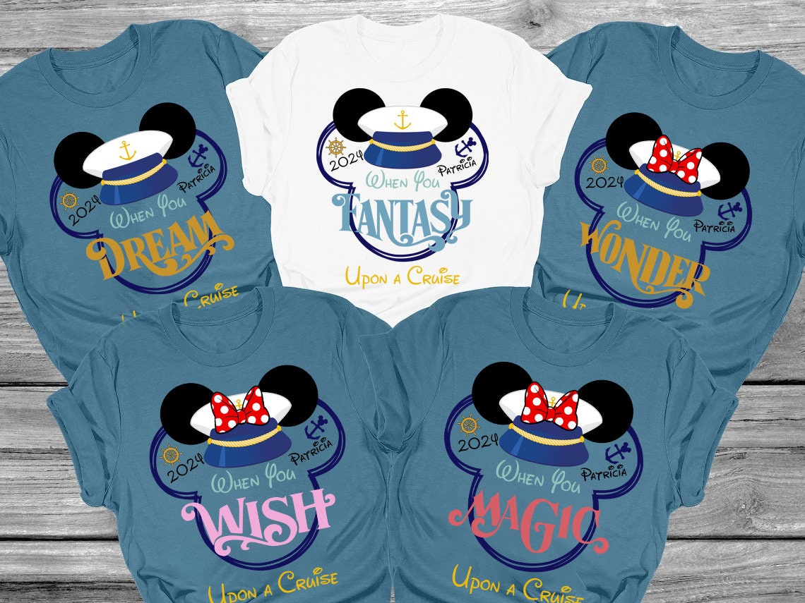 Personalized  When You Wish Upon A Cruise Shirt