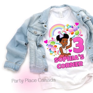 Custom Gracie's Corner Family Shirts, Personalized Birthday Girl Shirt, Gracie's Corner, Custom Gracie's Corner Shirt