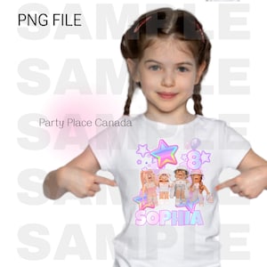 Girl video game birthday shirt png, Girl video game Birthday, Rob birthday Girl, Video Game Matching Birthday shirt, Birthday Rob shirt