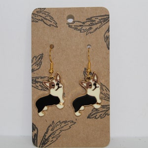 Corgi earrings | dog earrings | pet lover earrings