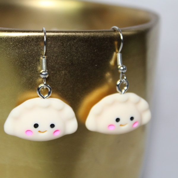 Pierogi Earrings | Dumpling Earrings | Kawaii Earrings