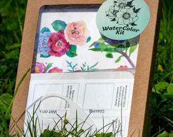 Flower Watercolor Set