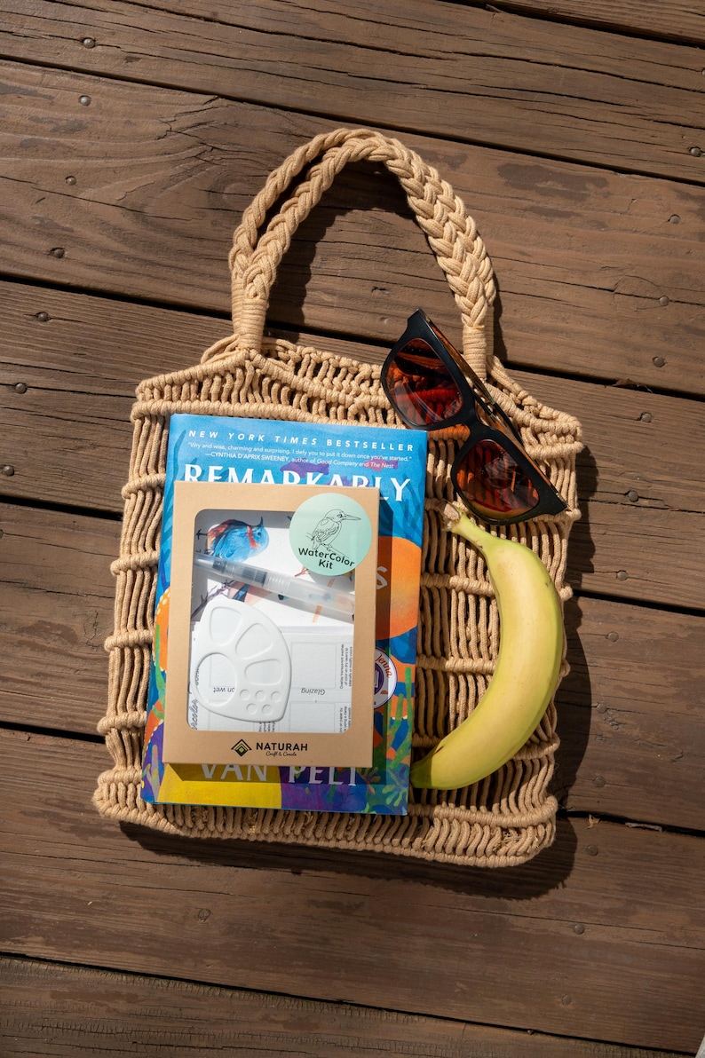 Fågelakvarellkit: Gör-det-själv-målningsprojekt, resekonstpaket, allt-i-ett-kit, fågelälskare bild 8