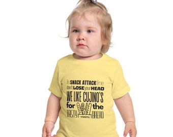 Snack Attack Time Baby Short Sleeve T-Shirt