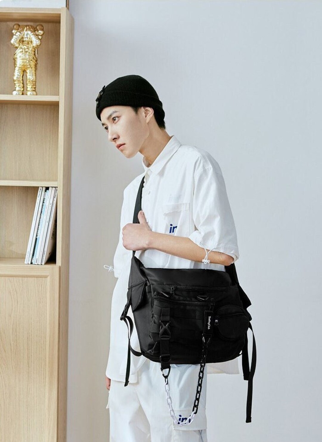 Tactical Bag Techwear Crossbody Pack Shoulder Bag Multi Etsy