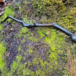 Hand Carved Wooden Wand