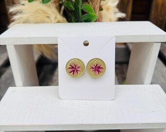 Handmade Floral Earrings