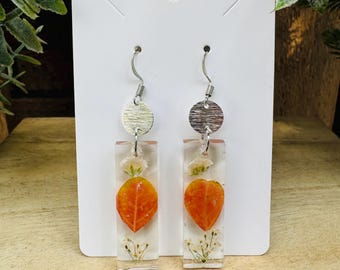 Handmade Floral Earrings