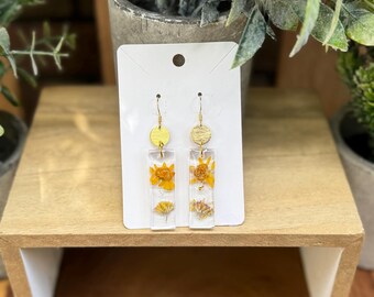 Handmade Floral Earrings