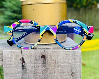Hand-painted Colorful Reading Glasses