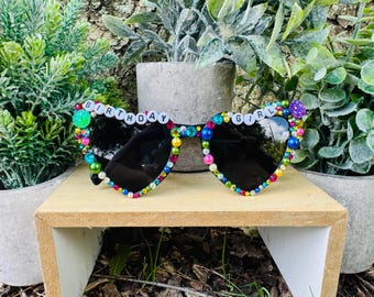 Birthday Girl Heart Sunglasses