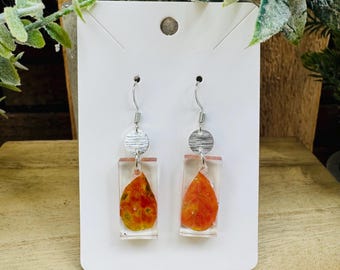 Handmade Floral Earrings