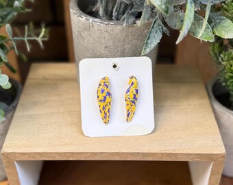 LSU Crawfish Earrings