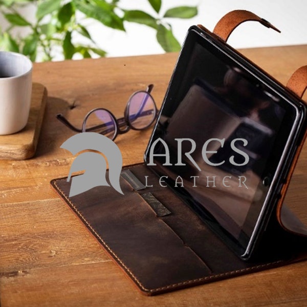 Ipad Leather Case Etsy