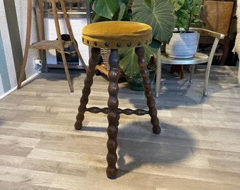 Tabouret de piano Napoléon III