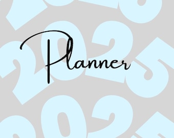 2025 Work Planner