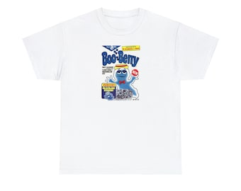 Vintage Boo-Berry Tshirt, Aesthetic retro Shirt, Vintage Cereal box