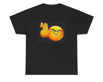 Emoji Middle Finger Tshirt