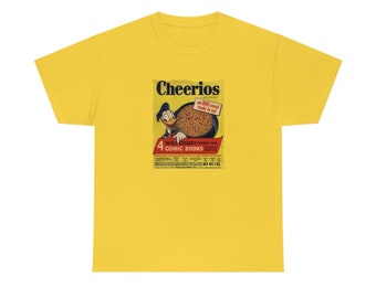 Vintage Cheerios Tshirt, Aesthetic retro Shirt, Vintage Cereal box