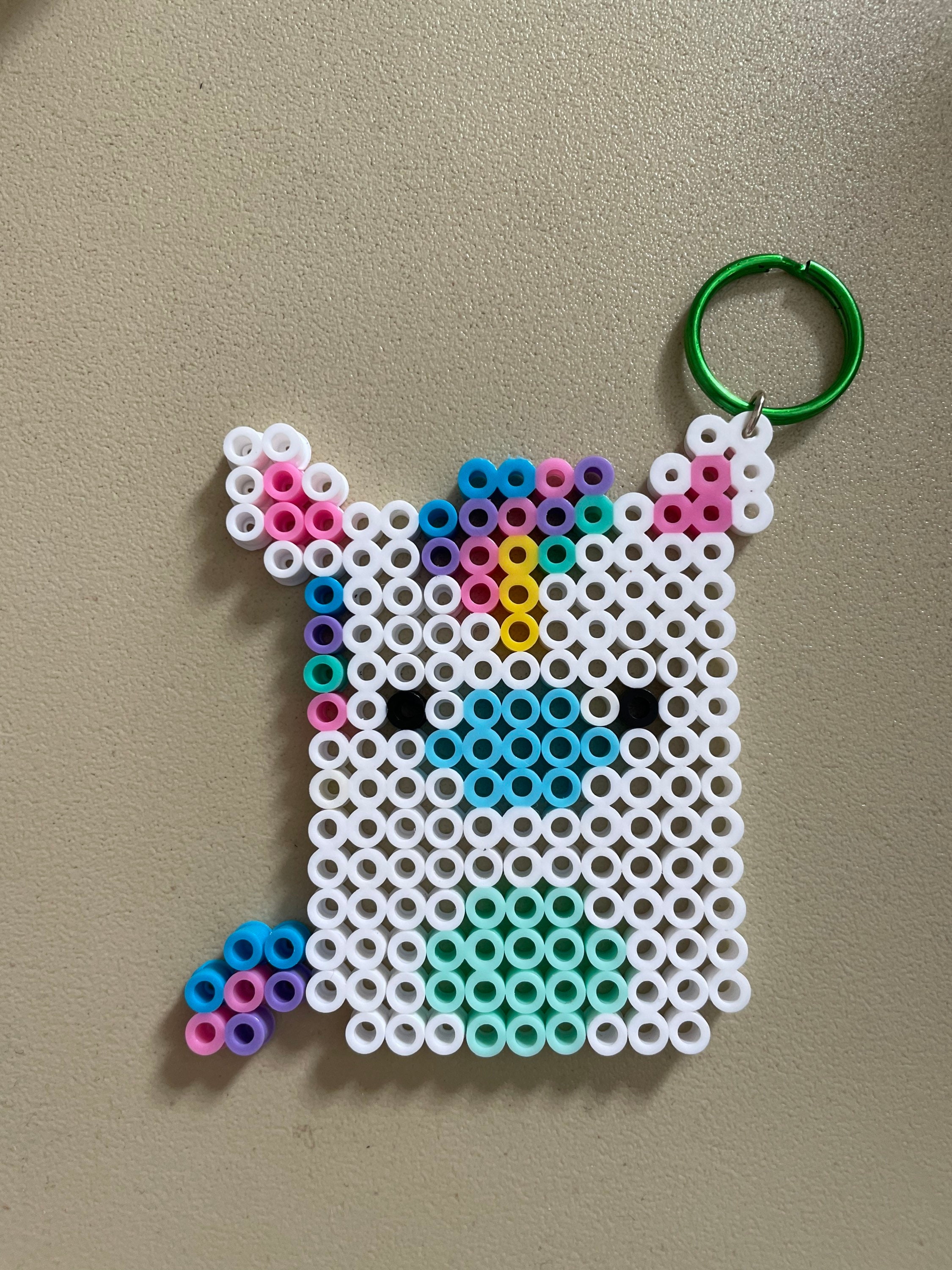 Squishmallow Perler Bead Keychain Etsy